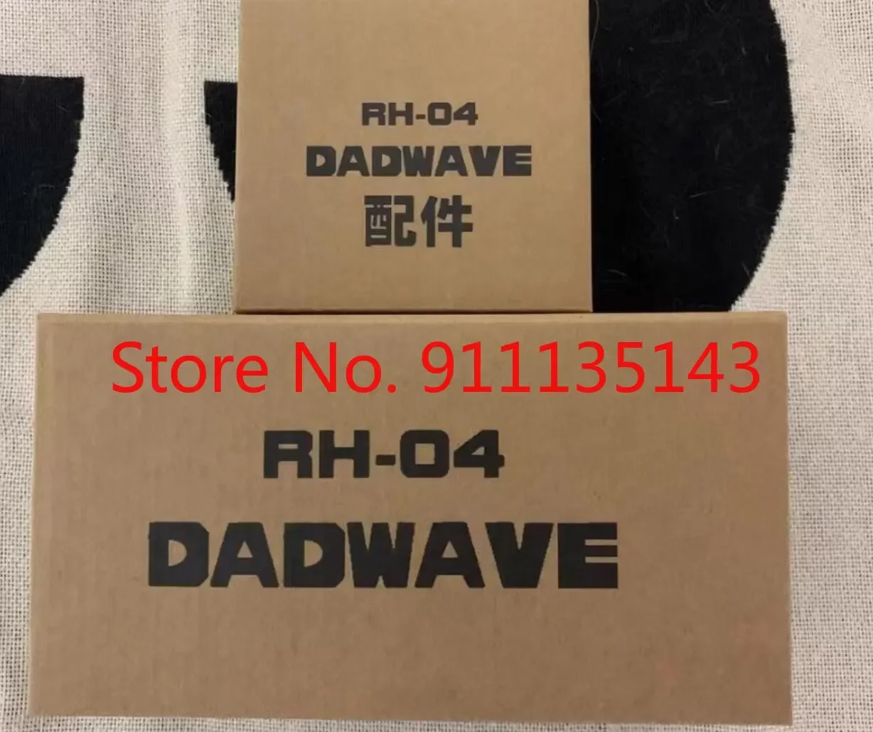 

Robot Hero Rh-04 Rh04 Movie Soundwave Dadwave With Ravage Laserbeak Upgrade kit In Stock