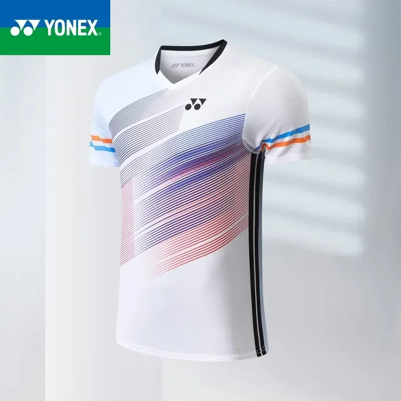 YONEX men's and women's breathable sports badminton wear short sleeve top T-shirt