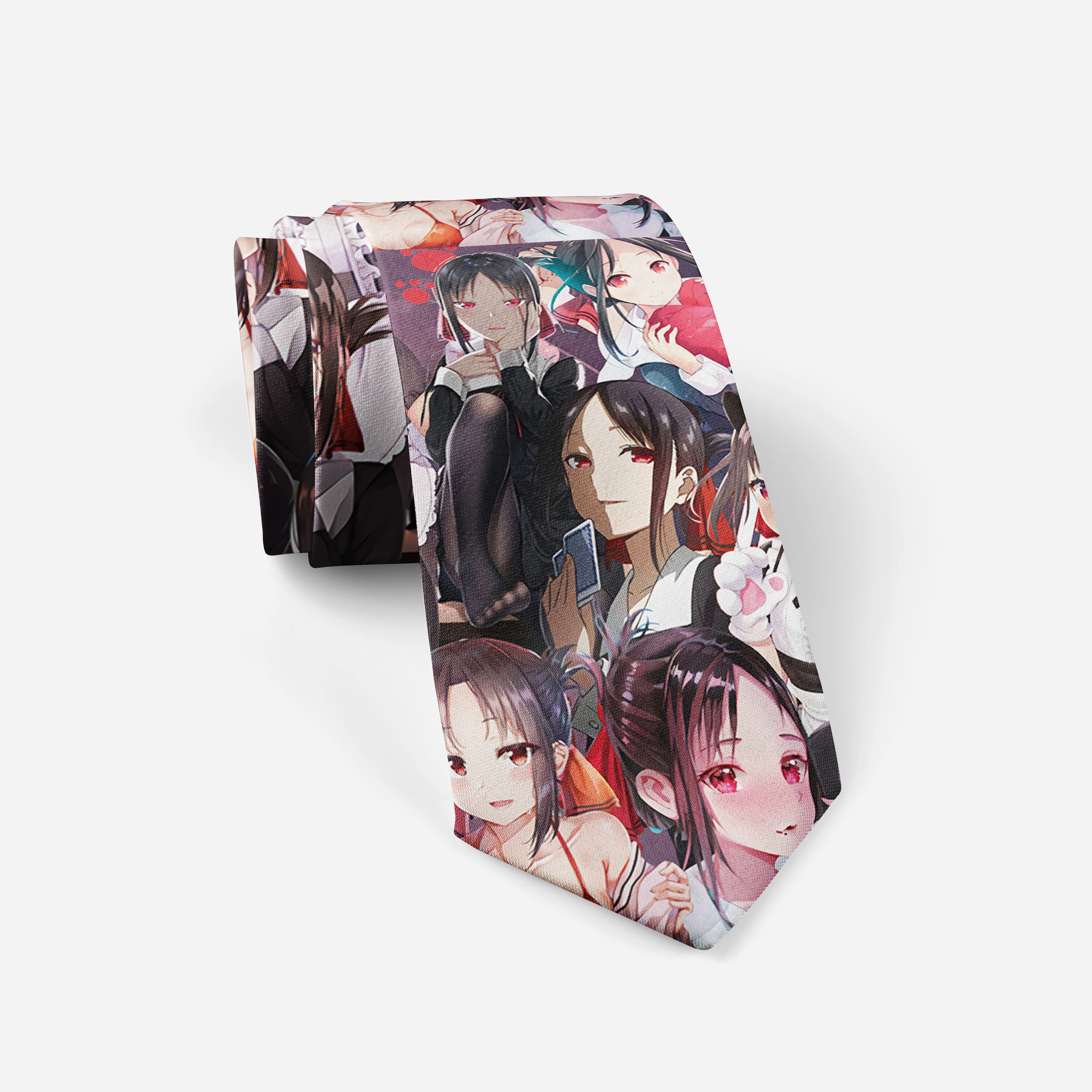 Corbata de Anime de dibujos animados a la moda para hombre, traje