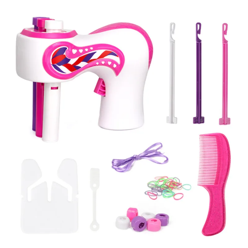 ElectricRollersHairToolsHairBraidingDeviceThreeStrandTying