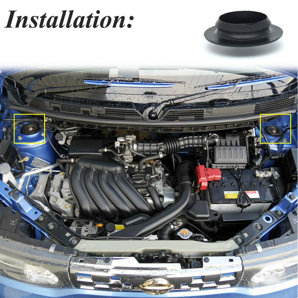 2pcs/set Car Suspension Strut Mount Cover Gasket 54330ED000 Replacement