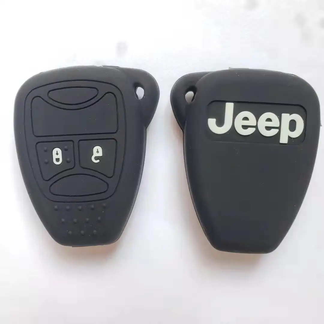 For Jeep Commander Compass Renegade Wrangler Cherokee Grand Cherokee Interior FOB Remote Key Case Cover key case key case cover