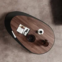 Table basse nordique avancée, luxe italien, originalité, salon, Designers, meubles de maison en bois, Salontafel FYCT 5