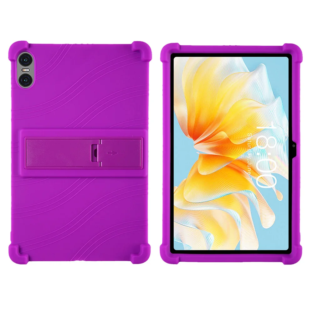 Premium Adjustable Stand Case with Multi-Angle Soft Silicone Cover