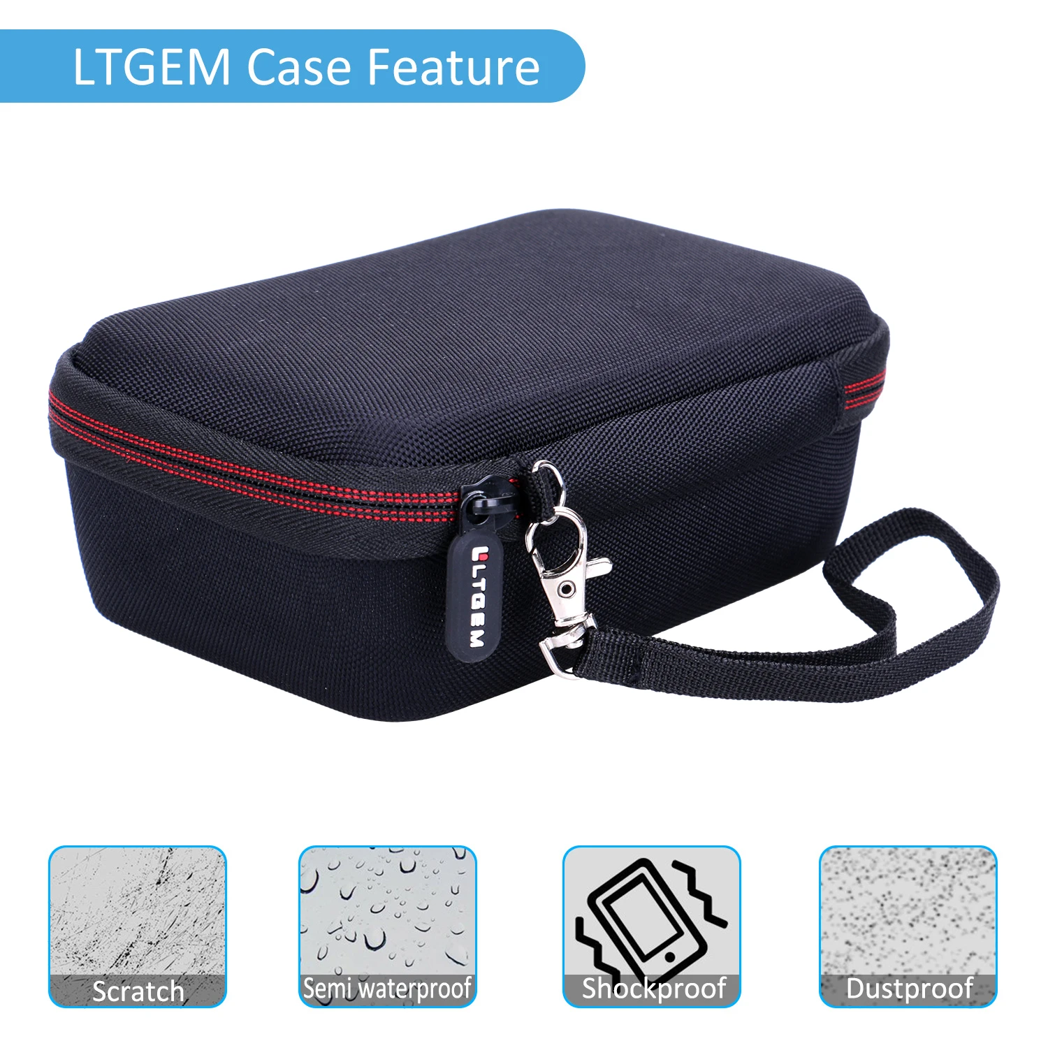 EVA Hard Case for DJI Osmo Pocket Handheld 3 Axis Gimbal Stabilizer with Integrated Camera(Only Case)
