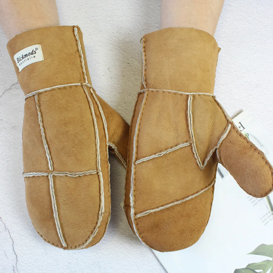 Рисунок 3 - Варежки мужские зимние из овечьей кожи