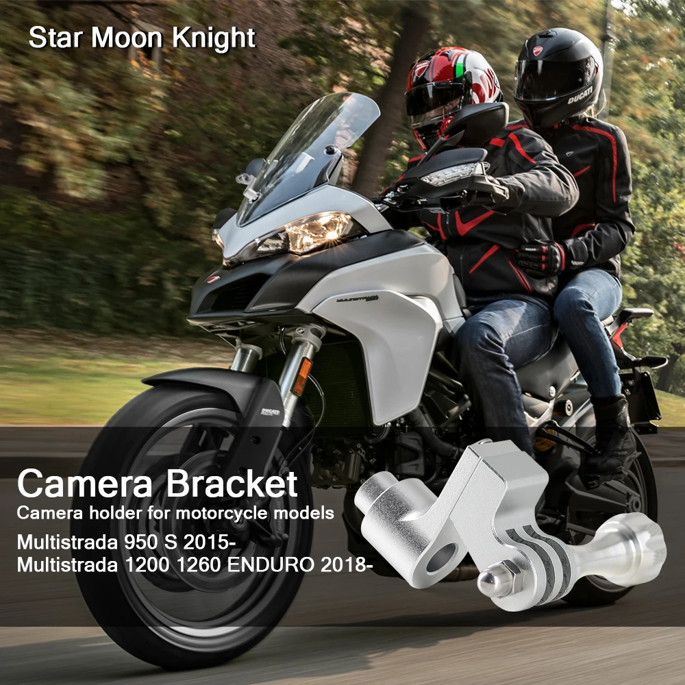 

Моторегистратор BikeGP, держатель для видеокамеры GoPro, кронштейн CamRack для DUCATI Multistrada 950 S 1200 1260
