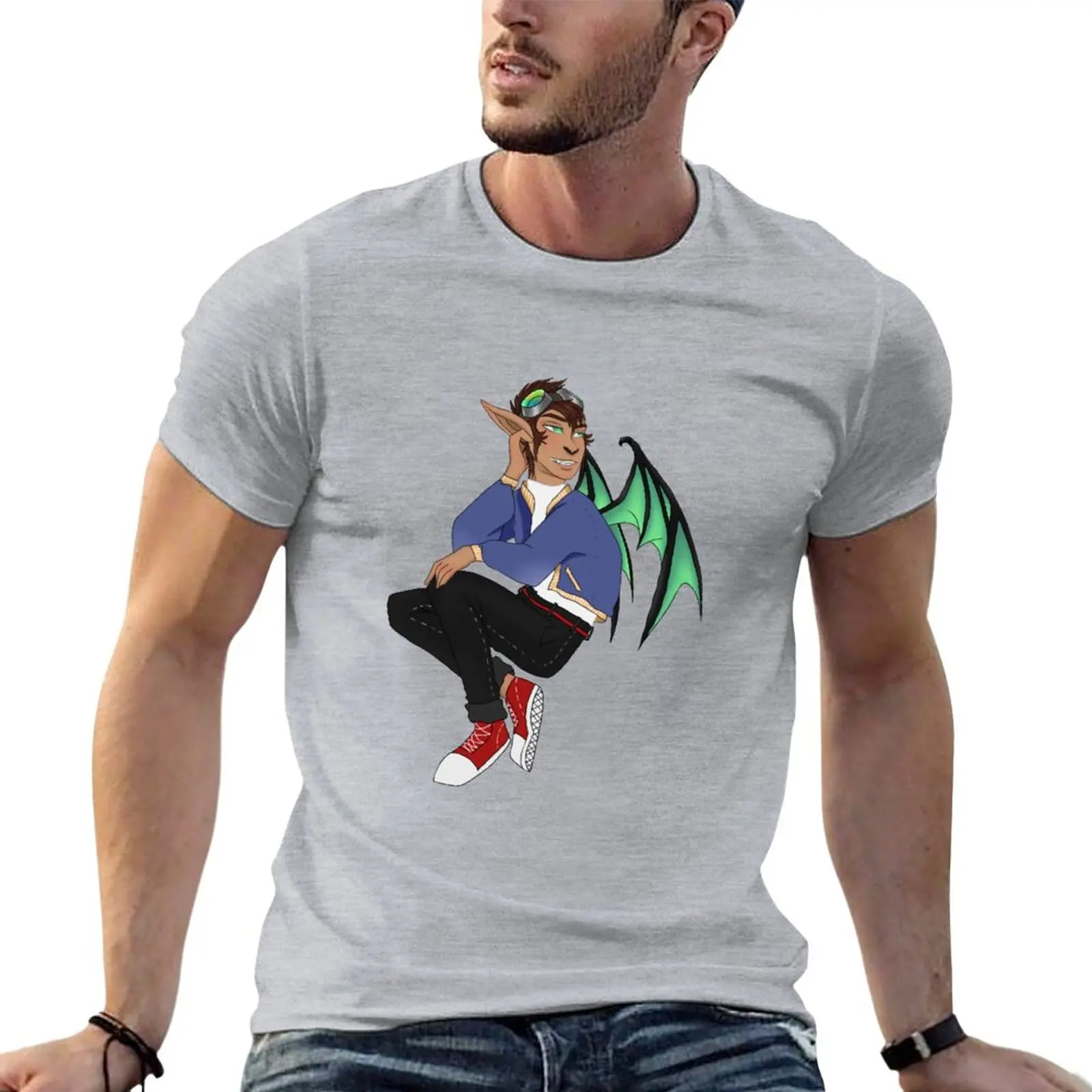 

Bat T-Shirt summer clothes blanks vintage clothes mens champion t shirts