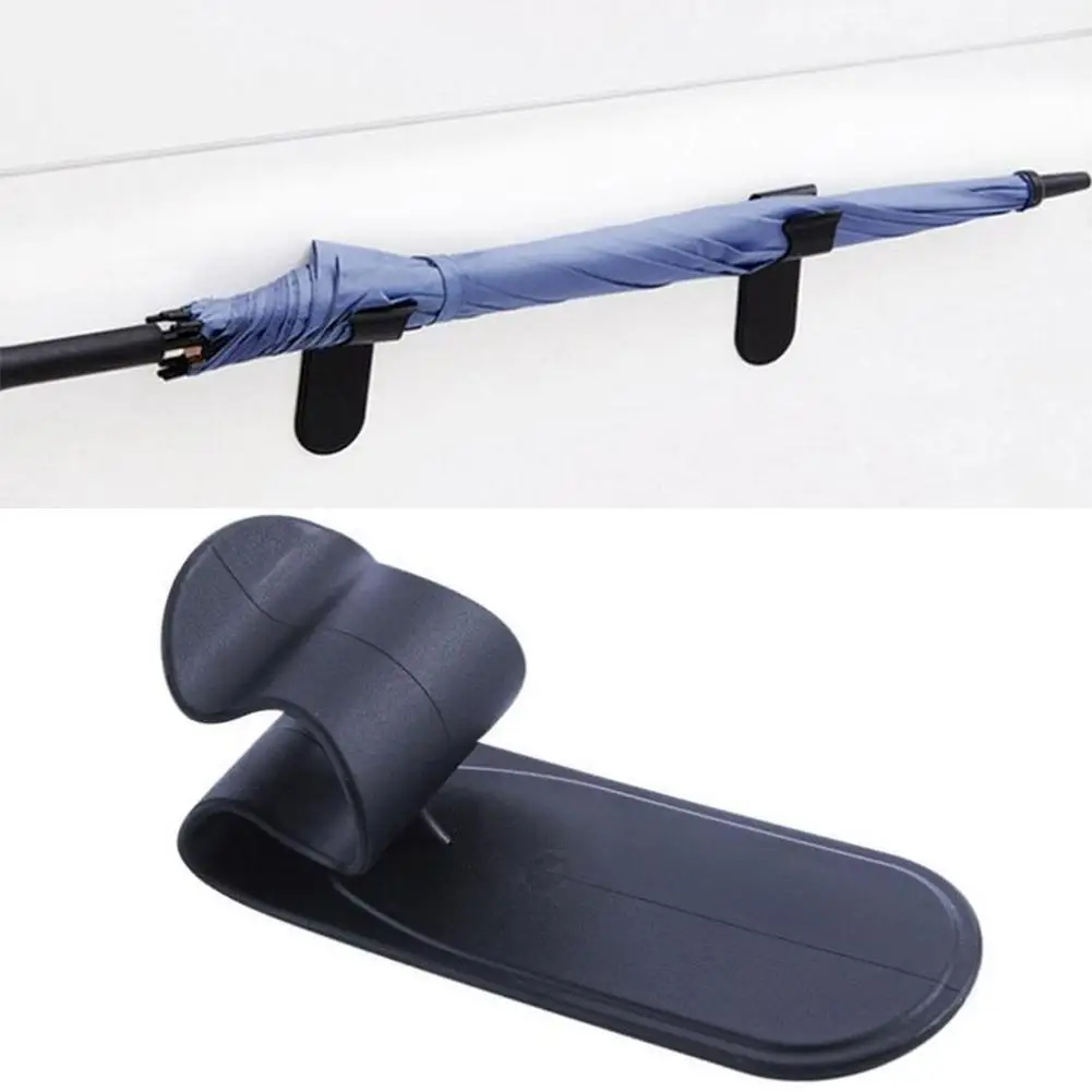 Multifunction Auto Umbrella Hook Multi Holder Hanger Car Seat Clip Fastener Rack Car Umbrella Hook Holder
