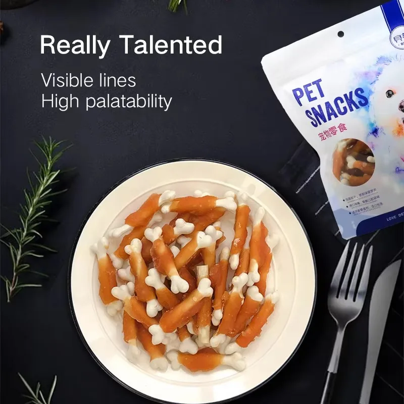Pet Dog Biscuits dog snacks Delicious Snacks Milk Chicken Calcium Food Bone Snacks Teething Food Teeth Cleaning Training Reward Sticks
