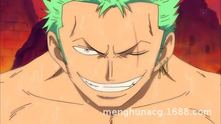 Brdwn Piraten jäger roronoa zoro cosplay Kostüm zubehör Ohren tropfen baumeln Ohrringe Schmuck Metall anhänger – Detail 1