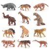 12 Simulated Prehistoric Animal Models Of Ancient Hominids Giant Rhinoceros Mammoths Multiple Children'S Decorative Toys 4