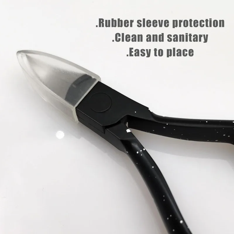 Zalaxt Toenail Clippers Nail Clippers for Thick or Ingrown Toenails Stainless Steel Long Handle Toenail Cutters
