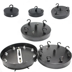 Diameter 8/10/12/15/18cm Iron Ceiling Plate to hanging Pendant Light, Lighting Accessories For Chan Deliers Rope Pendant Lamps