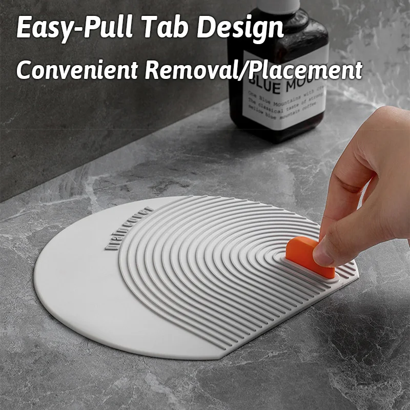 Silicone Drain Cover 15CM Premium Universal Anti Smell Odor Blocker Bathroom Kitchen Seal Anti Cockroach Leak Proof FDA Certify Silicone Drain Stopper Drain Stopper Basin Drain Stopper Bathroom Sink Plug Bathroom Sink Stopper Washbasin Drain Plug Shower Drain Cover Shower Water Stopper Sink Overflow Cover Bathroom Sink Overflow Cover Drain Pipe Plug