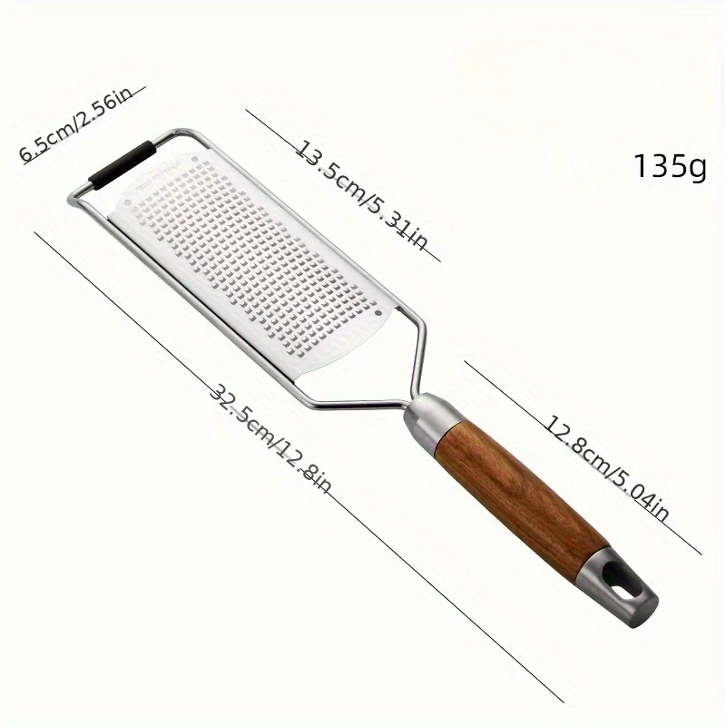Cheese Grater Kitchen Grater Stainless Steel Cheese Grater Household Baking Chocolate Chopping Grating Tool Kitchen Multi-Use Ginger Grater