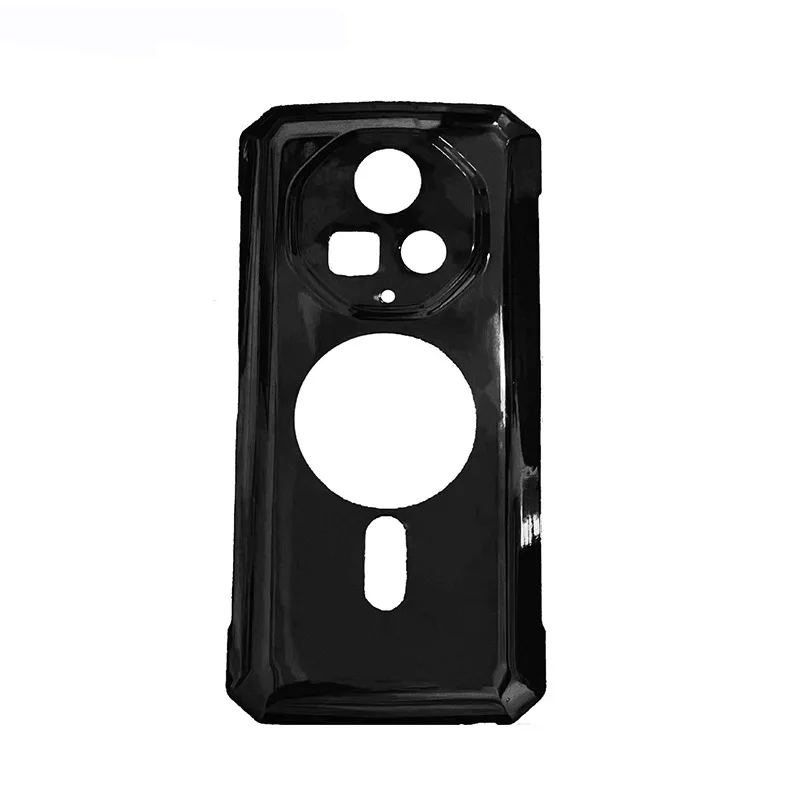 Ultra-Thin Black Transparent TPU Phone Case - Soft Silicone Cover