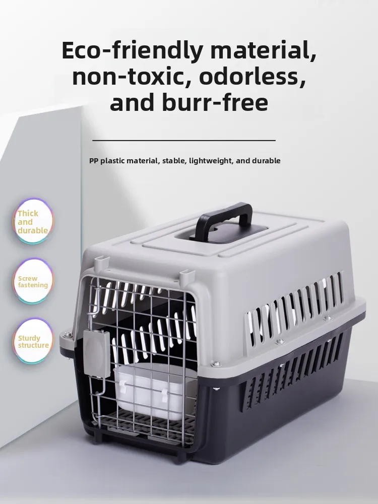 Portable Pet Air ip Cage for Dogs And s Travel Car Carrier Waterproof Dog Cage  Carrier for Travel And ip