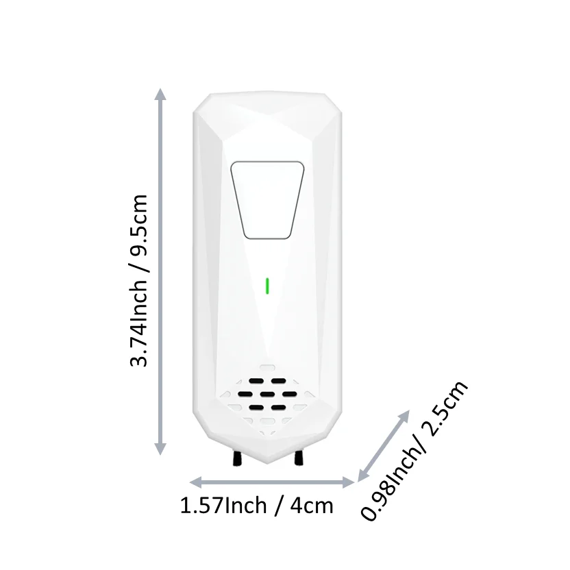 Enhanced Product Title:  
Quiet Home Air Freshener: Compact Negative Ion Generator for Bedrooms, Offices, and Kitchens