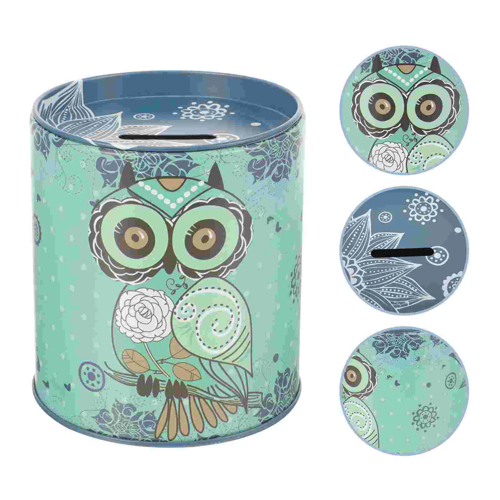 Piggy Bank for Adults Money Jar Owl Large Capacity Unique Child Banks Children Kids 3