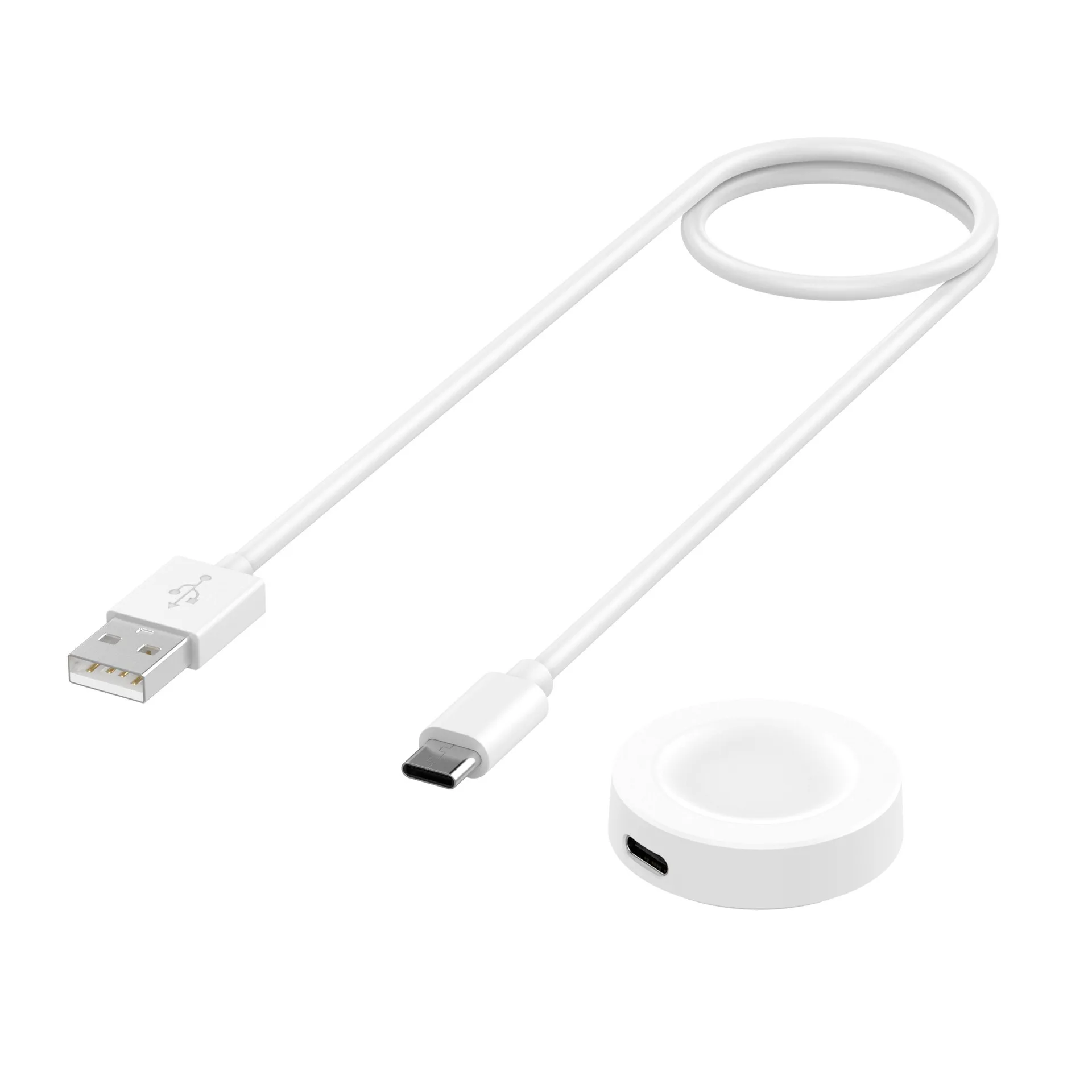 Universal Wireless Charging Base for Huawei Watches with Adapter Compatibility