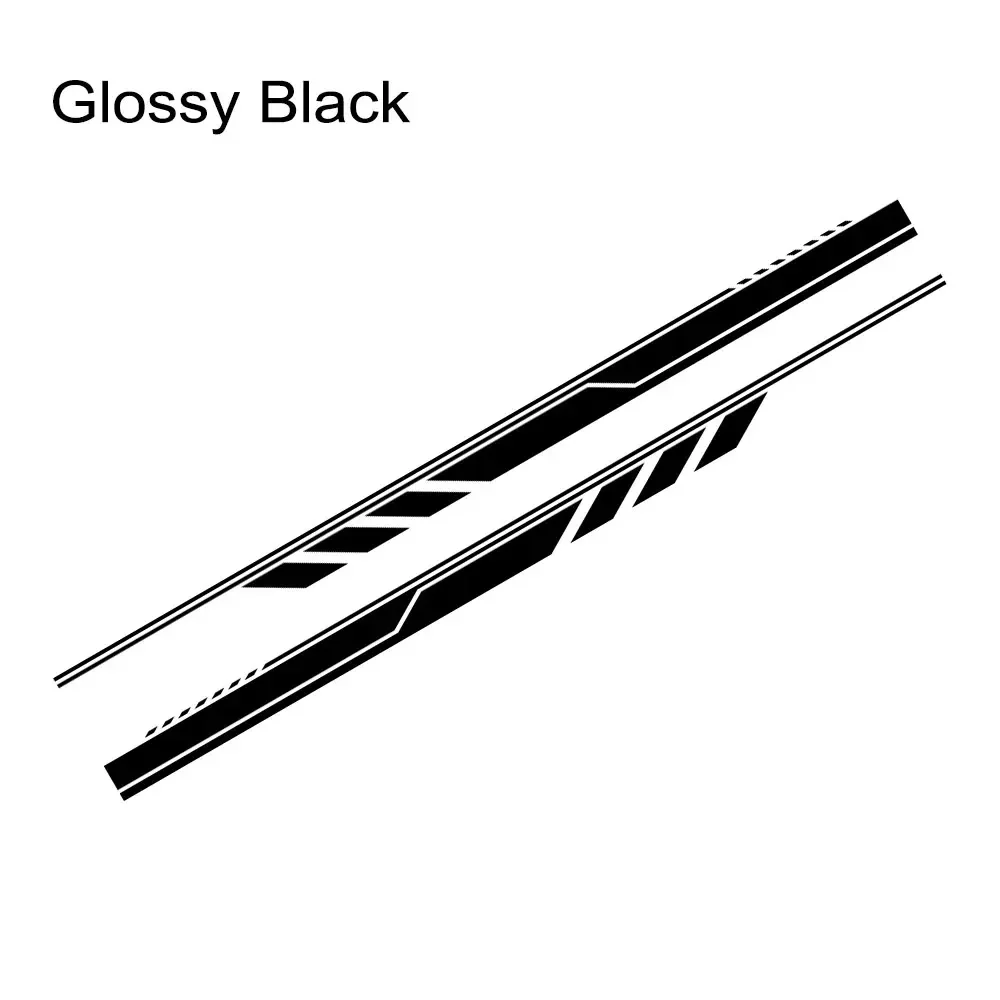 Car Side Door Sticker Creative Stripes Vinyl Decals Trims Auto Accessories