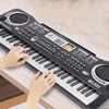 Kids Electronic Piano Keyboard 61 Keys Organ with Microphone / 24 Keys Education Toys Musical Instrument Gift for Child Beginner 2