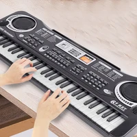 Kids Electronic Piano Keyboard 61 Keys Organ with Microphone / 24 Keys Education Toys Musical Instrument Gift for Child Beginner 2