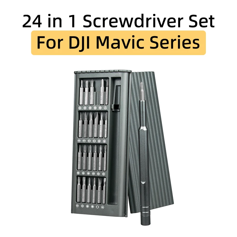 

24 in 1 Multifunctional Screwdriver Set For DJI Mavic 3 Pro/2/Air 2/2S/Mini 3 Pro/FPV/Avata Drone Repair Tool Accessories