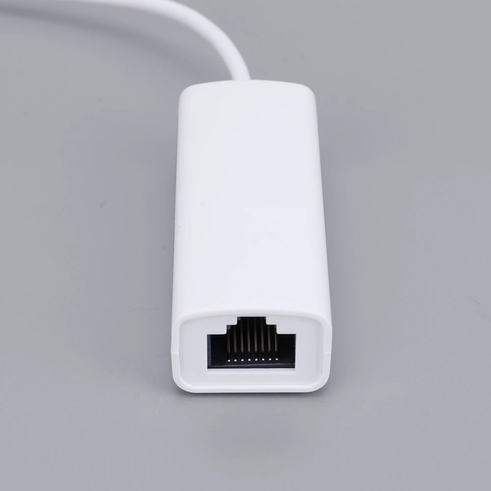 USB 이더넷 어댑터 네트워크 카드, 노트북 PC 컴퓨터용 랜 인터넷 케이블, 닌텐도 스위치 Wii U용, USB A-RJ45, 100Mbps