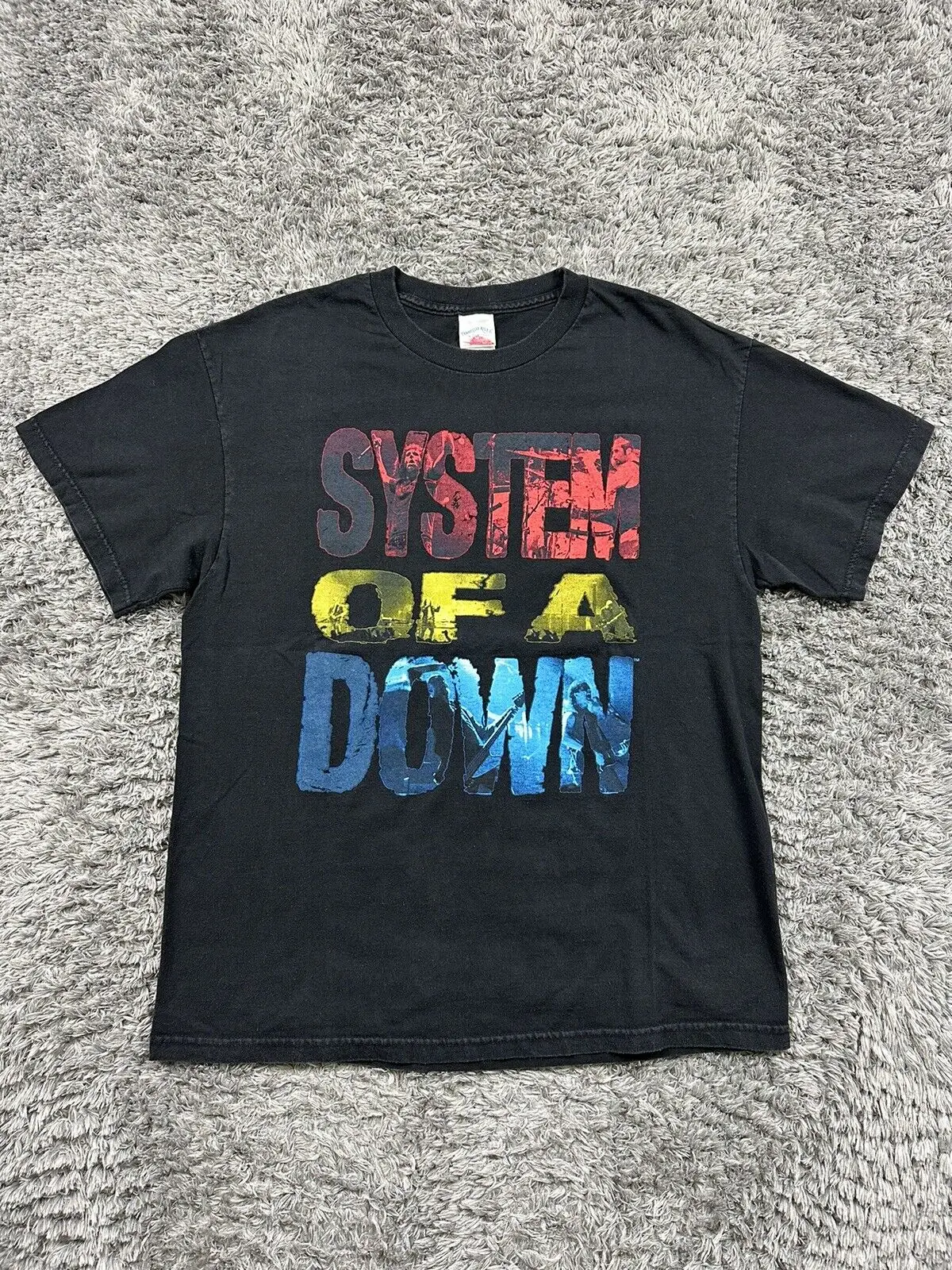 Vintage System Of A Down Self Titled Album Promo T Shirt Large Metal Band