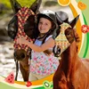1Pc Horse Face Mask Anti Fly Breathable Stretch Knitted Mesh Anti Mosquito Mask Horse Riding Equestrian Equipment 5