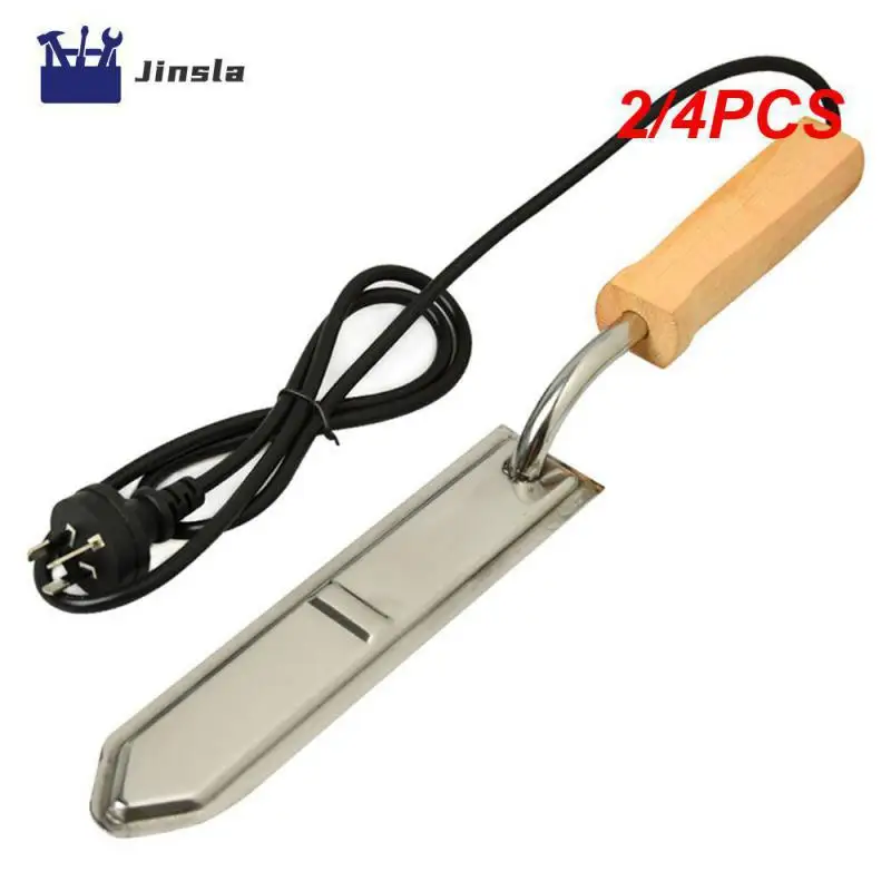 

2/4PCS Electric EU Plug Honey Knife Beekeeping Honey Cutting Scraper Scraping Knife Beekeeper Apiculture Accessories