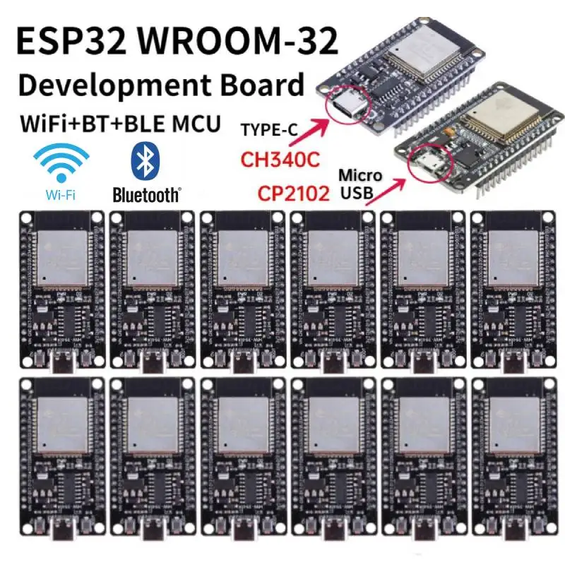 ESP32 WROOM-32 ESP32-S 개발 보드 WiFi+블루투스 호환 IOT..