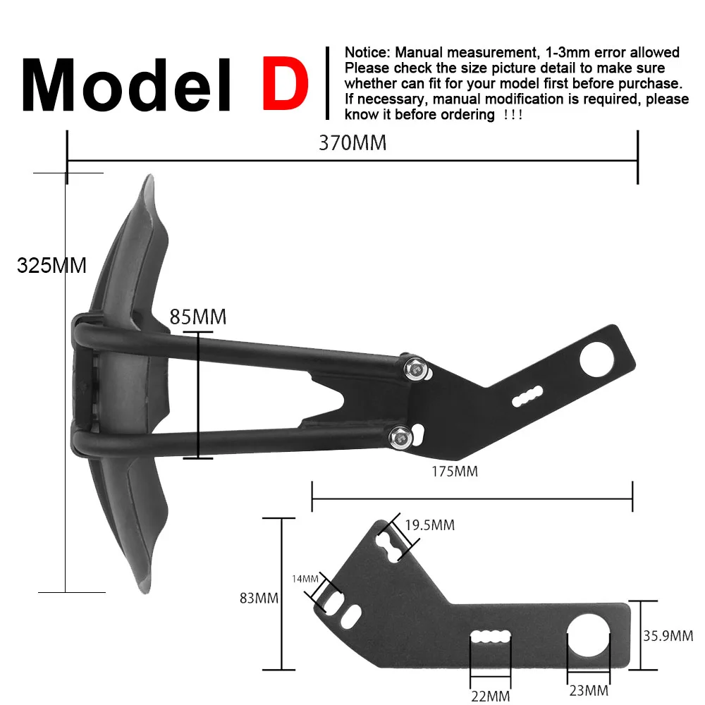 Rear Fender Mudguard Splash Guard Protector Cover