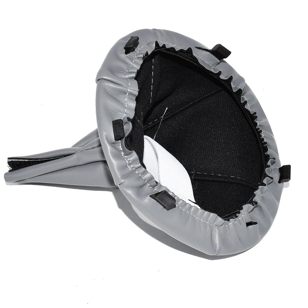 Auto Pu Leder Getriebe Gamasche Gaitor Shift Kragen Boot Staub Abdeckung Für Fiat 500 500c Panda 2003 - 2006 2007 2008 2009 2010 2011 2012 – Detail 4