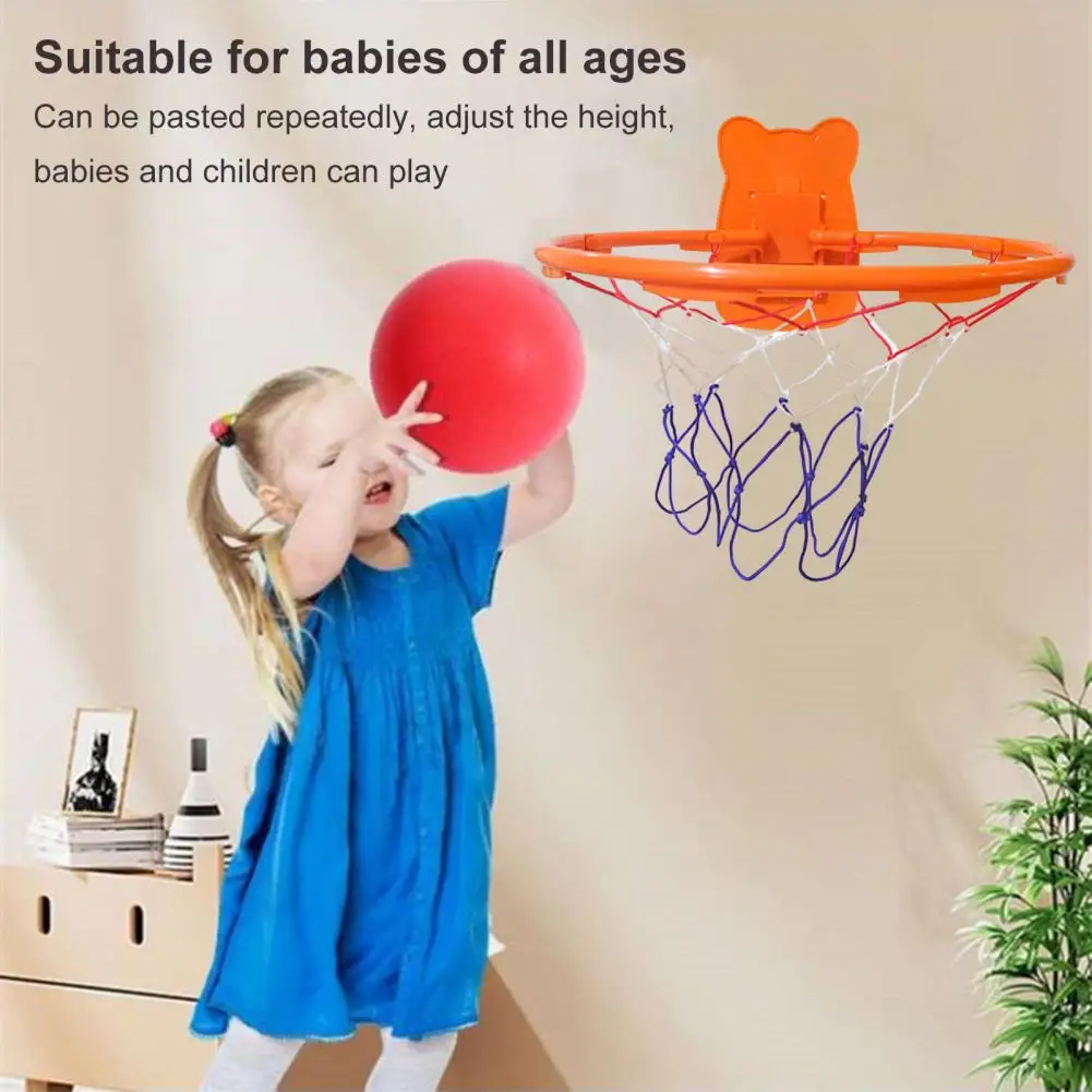 Indoor Mini Basketball Hoop - Over The Door Silent Hoop For Kids Rooms & Dorms