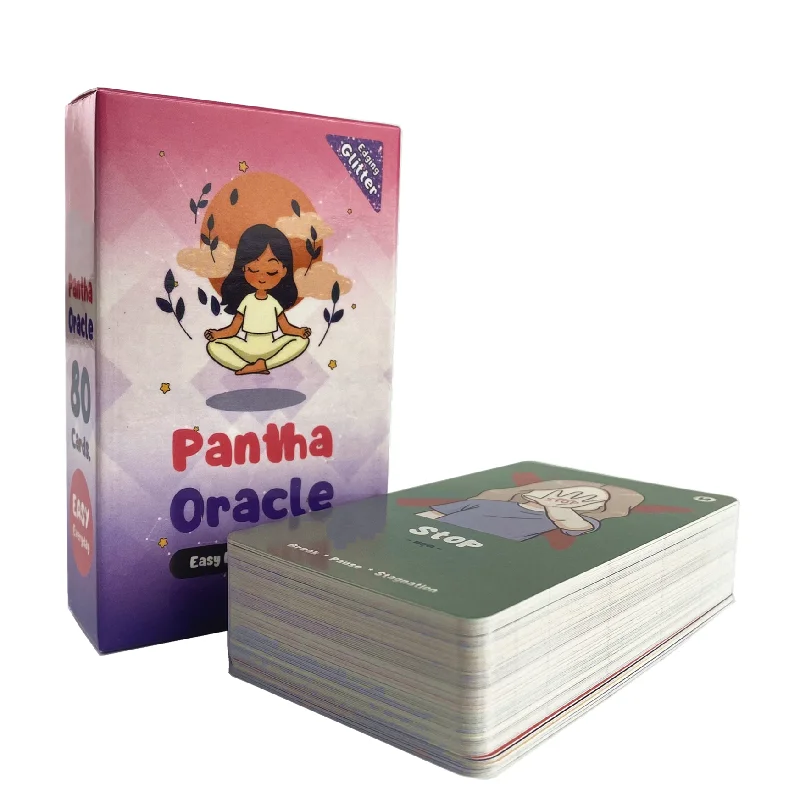 

Pantha Oracle Mysterious Divination Tarot Oracle Card Little Girl Tarot Cards Decks Board Game English Tarot Card Deck