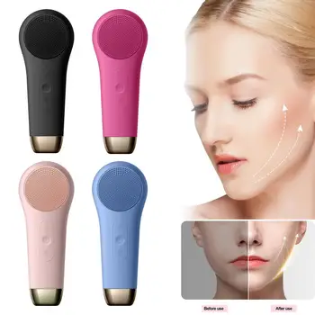 Waterproof Facial Cleansing Brush Gentle Vibration & Exfoliation, Rechargeable for Sensitive Skin Care, Deep Pore Cleaning Tool