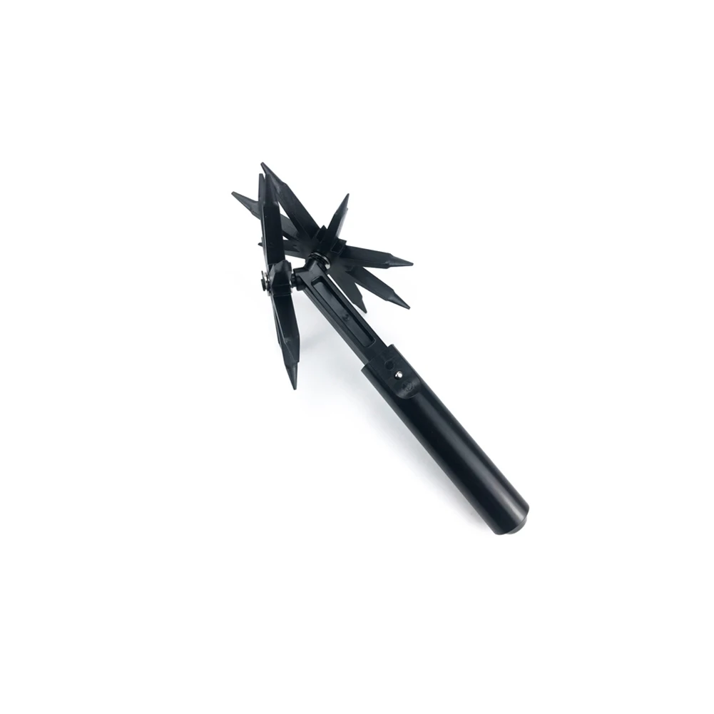 Manual Soil Scarifier Turning Tool Lawn Garden Aerator Rotary Cultivator Ripper