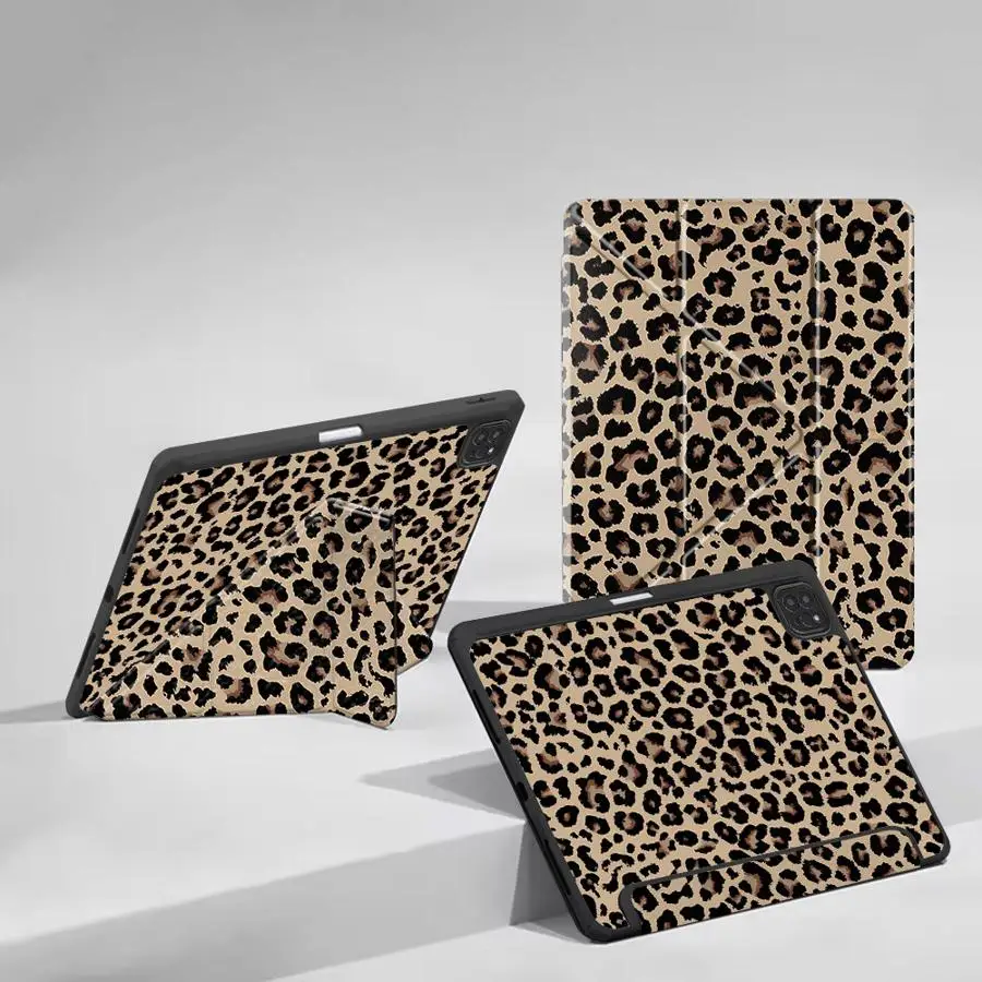 Leopard Brown Universal Tablet Holder Cover Case