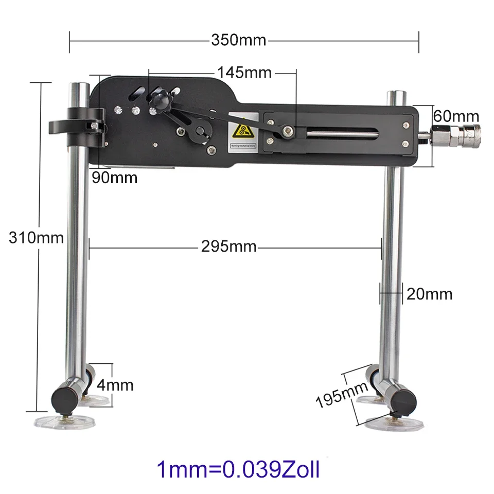 Male and Female Anal Masturbator 70W Automatic Frequency Conversion Gun Love Machine High-speed Thrusting Sex Machine sex toy
