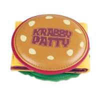 High-Quality 3D Burger Foldable Wallet Fashion Individual Card Holder ID Seat Stylish Compact Money Clip Women Wallet - Image 4