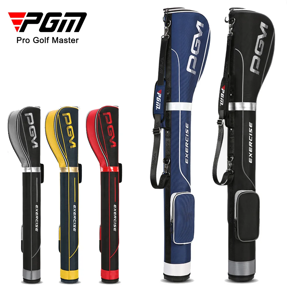 

PGM Golf Bags Ultra-light Stand Bag Women Men Pack Large Capacity Accessory Hold 6-7pcs Clubs Removable Belt