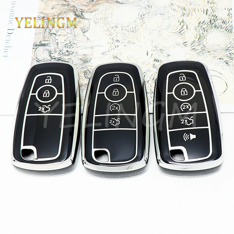 Premium Key Fob Case Cover Bag for Multiple Ford Vehicles