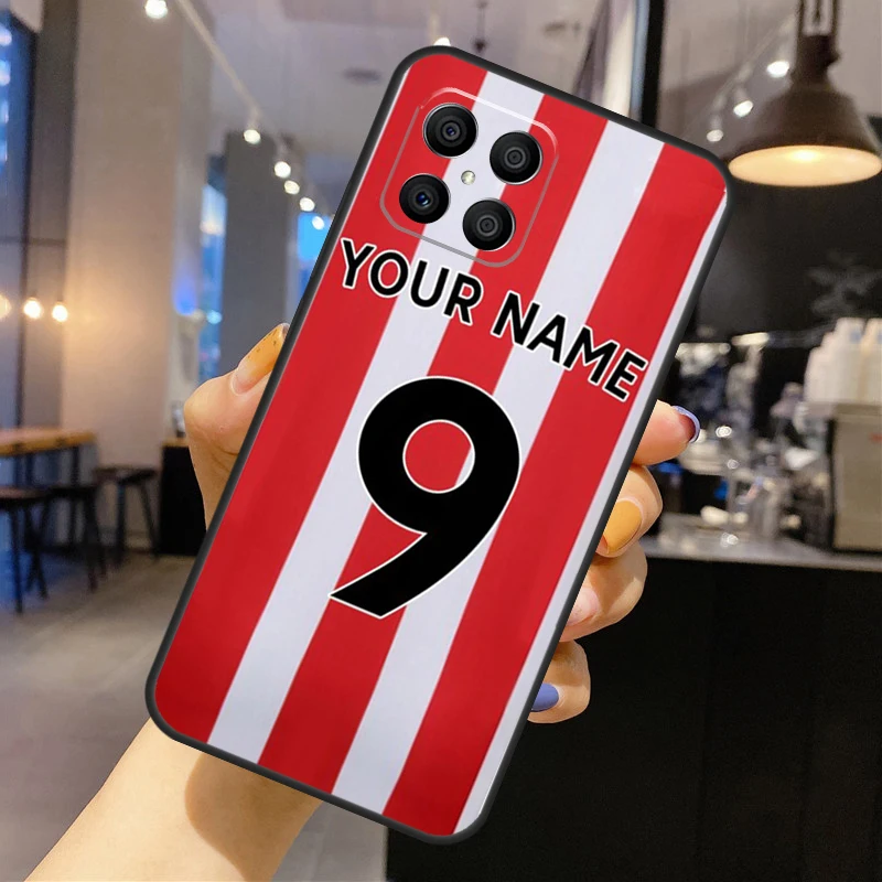 Custom Football Name & Number Phone Case