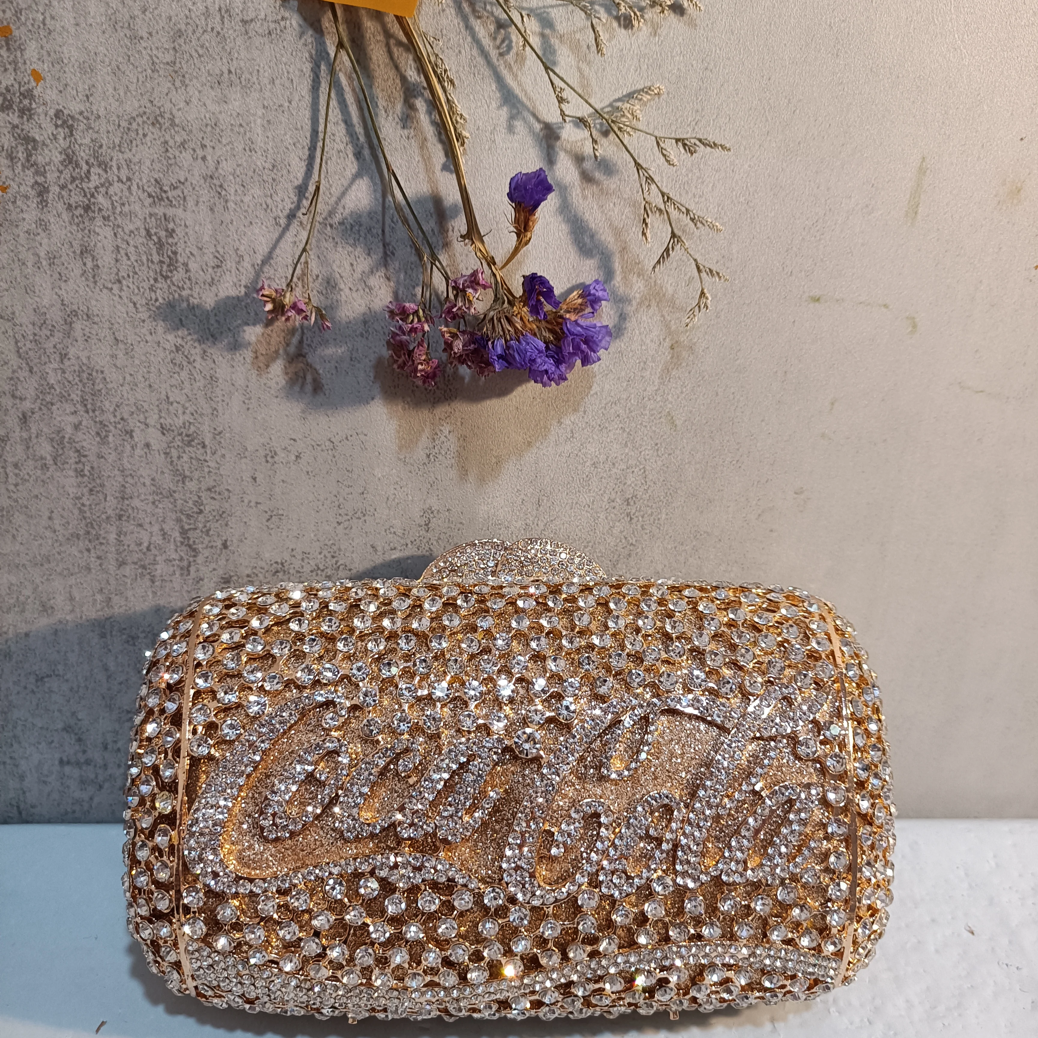 Beaded Bridal Clutch Bag