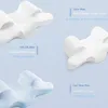 Sleeping Beauty Pillow Anti-Wrinkle Neck Protection Sleep Memory Foam Pillow Comfortable Soft Skin Care Bedding Cool Face Pillow 5
