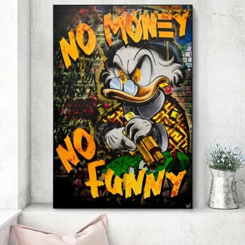 Bitcoin Duck: Is This Disney Graffiti Art Poster Really Worth Your Wall  Space?