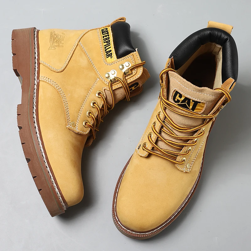 Brand men's leather shoes, outdoor sports men's boots, casual formal shoes, skateboarding shoes, luxury brand, top layer cowhide